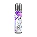 Wowprint tazza da viaggio, Animal Unicorn Horse isolato doppia parete in acciaio INOX acqua a prova di perdite, thermos, thermos in vera pelle avvolto 500 ml