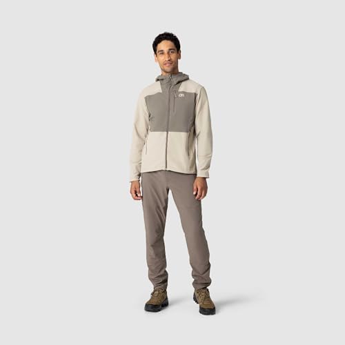 Sweat à capuche softshell homme contre le vent la pluie et l'usure