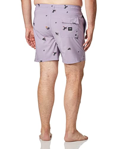 Billabong Mens Elastic Waist Stretch Sundays Layback Boardshort Swim Short Trunk, 17 Inch Outseam2