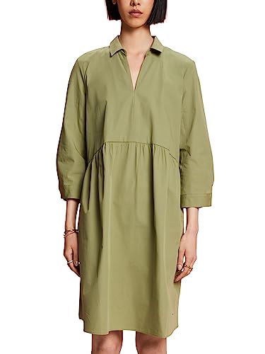 ESPRIT Damen 992ee1e307 Kleid, Light Khaki, 42 EU