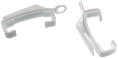 30 of Curtain Rail Track Glide Glider Hooks Fit Drape Extra Valance Lux