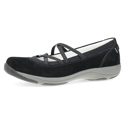Dansko Harper Women's Slip-On Mary Jane Sneaker - Elasticized Straps, Removable Footbed, Arch Support, Comfortable & Stylish Travel Sneaker