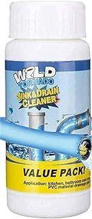 Trendmad Drainage Block Remover Sink Cleaner Drain Powder Hair Remove Toilet Cleaning Pipe Cleaner and Bathroom wash 110 Gms Pack of 2