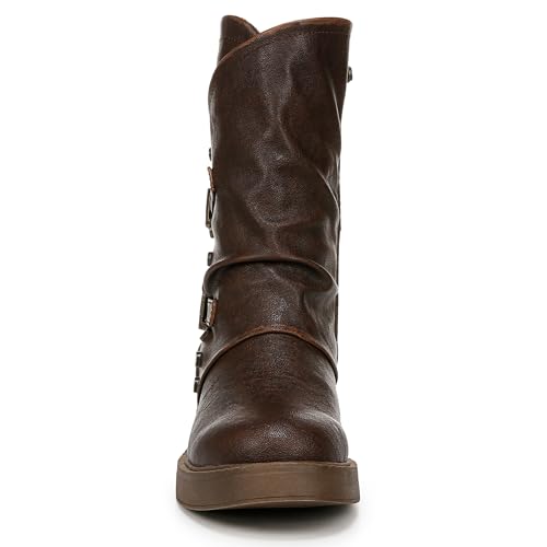 Venice Studded Moto Boots for Women