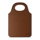 Lixeira Para Carro Couro Ecológico Porta Lixo Universal Premium Couse (Café)