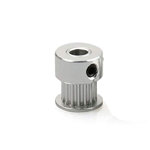 Pnloog-Poulie de Distribution Poulie de chronométrage en Aluminium GT2 16 dent, 2GT 20 Dents, alésage 5mm 8mm, pièce de Vitesse synchrone pour la Largeur 6mm 10mm (Bore Diameter : 20T W10 B8) Cover