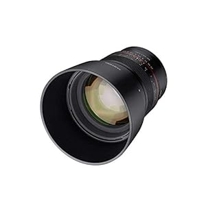 Samyang MF 85 mm F1.4 voor Canon EOS R – full-formaat portret lens voor EOS R-Mount, geschikt voor Canon R, handmatige…