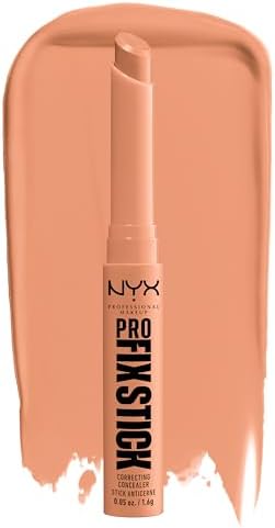 NYX PROFESSIONAL MAKEUP Pro Fix Stick Correcting Concealer, Buildable Medium Coverage Concealer Stick - Dark Peach