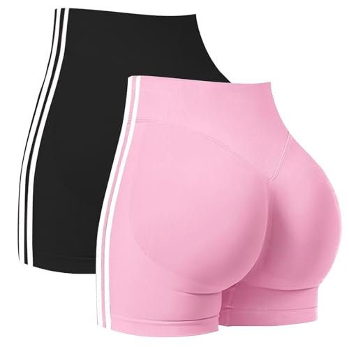 Short de sport court anti-frottement Jetjoy - Short de running respirant effet liftant