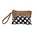 Womens Vintage Style Upcycled Spunky Pouch Wristlet Bag