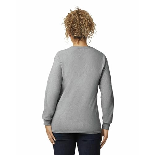 Image of Gildan Adult Ultra Cotton Long Sleeve T-Shirt, Style G2400, Multipack