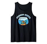 Acuario Pesca Mantenimiento Acuario Peces Guardián Camiseta sin Mangas