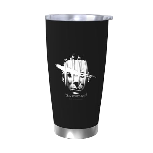 デッドバイデイライト 水筒 真空断熱ケータイマグ 600ml ステンレスボトル 車用 直飲み 保温 保冷 フタ付きコーヒーカップ アウトドア 車のネイブに最適 スポーツタイプ ステンレスクールボトル 軽量 隔? 水筒 男の子 女の子