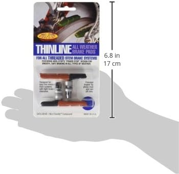 Kool Stop Thinline Threaded Brake Pads MTB