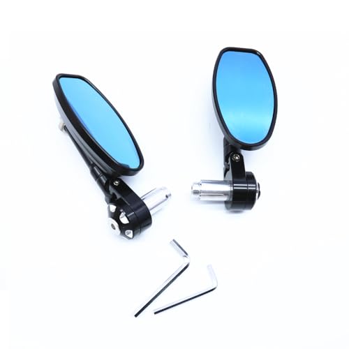 Rétroviseurs moto contre les vibrations ajustement 22mm embout de guidon de 7/8" - 4