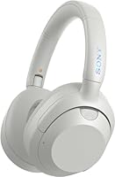 Sony ULT WEAR (WH-ULT900N) Noise Cancelling Headphones, ULT Button for Powerful Bass Sound, 30Hrs of music*, Quick Charge (10mn = 5hr), Multipoint – Off White