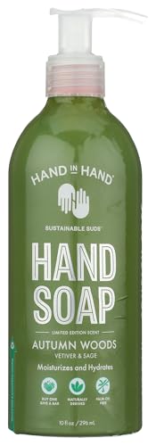 HAND IN HAND Autumn Woods Liquid Hand Soap, 10 FZ