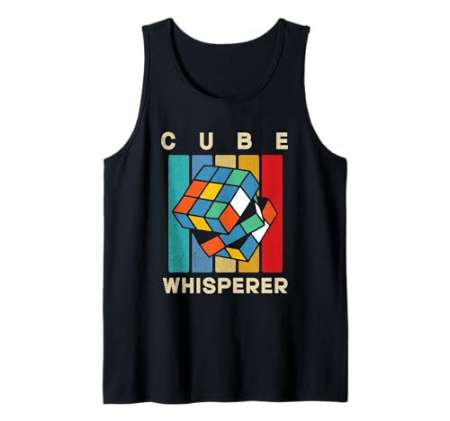Rompecabezas competitivo - Cuber - Speed Cubing - Puzzles - Cubing Camiseta sin Mangas