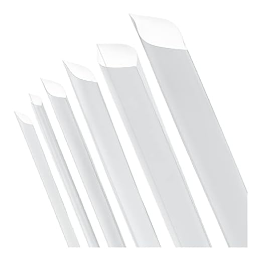 Krympslang 4:1 med lim transparent klar vers. Diameter och längder från ISOLATECH Hur: Ø1–4 fot (Ø 24 mm – 1,2 meter)