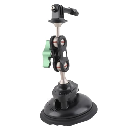 Support ventouse puissant pour caméra d'action Hero 11 stable réglable 360 degrés