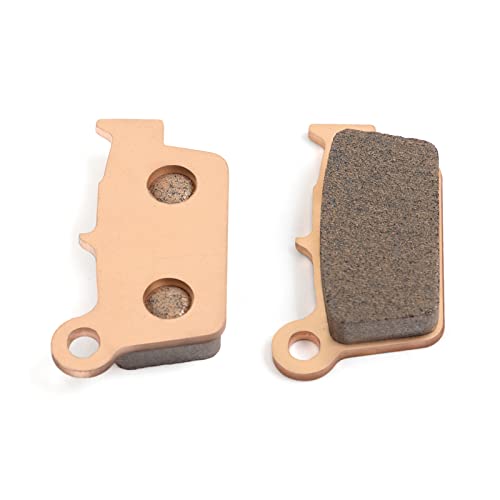TARAZON Pastillas de Freno Trasero para KAWASAKI KX250F KLX450R, para YAMAHA YZ125 YZ250 YZ250F YZ450F YZ WR 125 250 450 F/RMZ250 RMX450 RMZ450, GAS-GAS EC 125/200/250/300 MX 125/250 2009 2000 2011