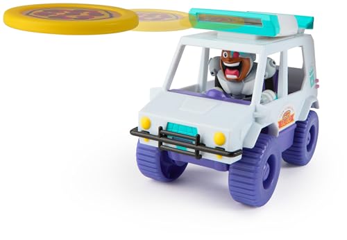 Teen Titans Go! Vehicule T Car Lanceur De Pizza + Cyborg Teen Titans Go! - vue 10