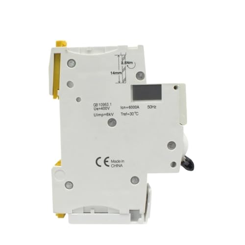 Image of IC65N 2P Double Pole C16A 30MA Type AC230 V 50Hz Leakage Residua Circuit Breaker Over Current Protection RCBO(16A)