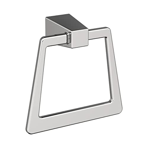 Amerock Blackrock 6-13/16" Chrome Towel Ring