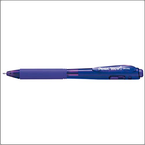 Caneta Esferográfica Pentel R.S.V.P Violeta, Pentel, Sm/Bk91-V, Violeta