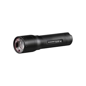 Ledlenser C7R Klassische LED Taschenlampe Wiederaufladbar, 1000 Lumen Super Helle Taschenlampe, 3 Modi, Einstellbarer Fokus, Wasserfest, Lange Akkulaufzeit Bis zu 40 Stunden Für Camping, Heimwerken