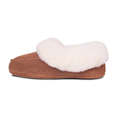 Bootie Slippers for Women - Warm and Comfortable Australian Shearling Booties2