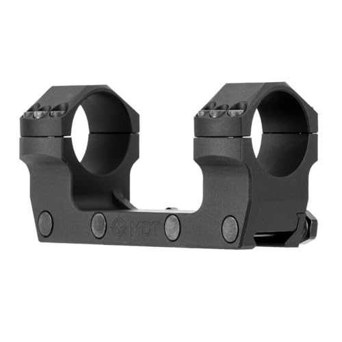 MDT Accessories - Scope Rings - One Piece Mount - 34mm - Low - BLK