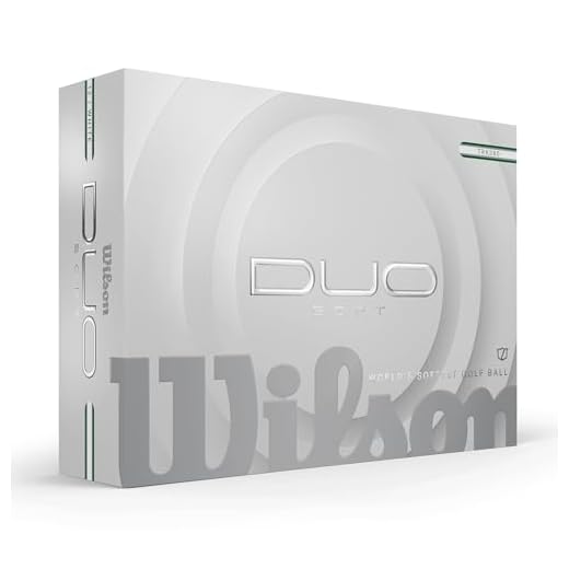 Wilson Duo Soft Golf Balls, Green/Silver
