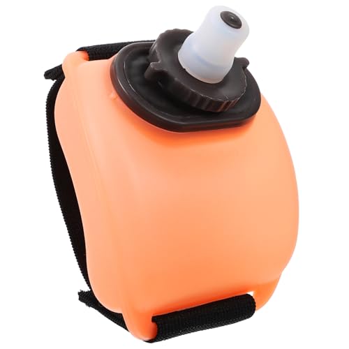 Bouteilles de cyclisme roses anti-chute avec sangle de transport