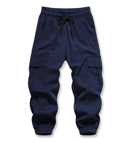 Image of Baby Boys Cargo Joggers Pants Toddler Quick Dry Lightweight Hiking Pants Kids Pull On Sweatpants