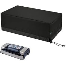 غطاء مقاوم للغبار Beautyflier متوافق مع Nesco Deluxe Food VS-12 Vacuum Sealer، حافظة واقية من مانع التسرب الغذائي الفراغي، أغطية حامي الاستاتيكيه لغطاء مانع التسرب الفراغي فقط