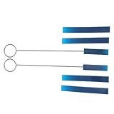 INOOMP 6 Stück Teiliges Klavier Stimmkeil aus Gummi Professionelles Piano Mute Werkzeug für Präzises Stimmen und Wartung Blaue Klavier Zubehör für Musiker und Klaviertechniker