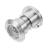 WOONEKY Brass Türspion mit Abdeckung Türstärke Weitwinkel Optische Linse Hochauflösendes...