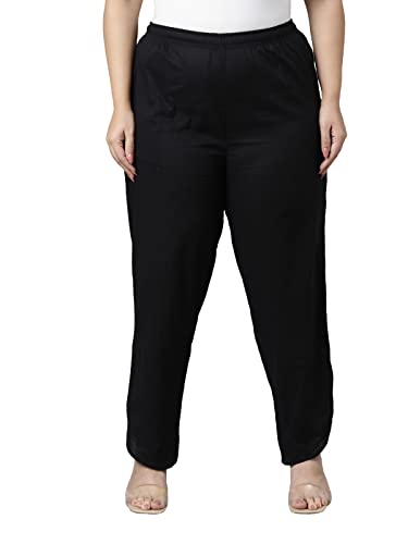 Image of GO COLORS Women Mid Rise Cotton Dhoti Pant