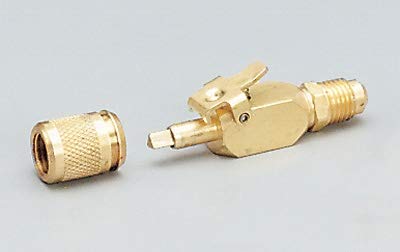 Imperial Quick Coupler, Low Loss, 1/4 in MxF, 90 Deg