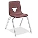 LLR99889 - Lorell 16 Seat-height Stacking Student Chairs - 4/CT