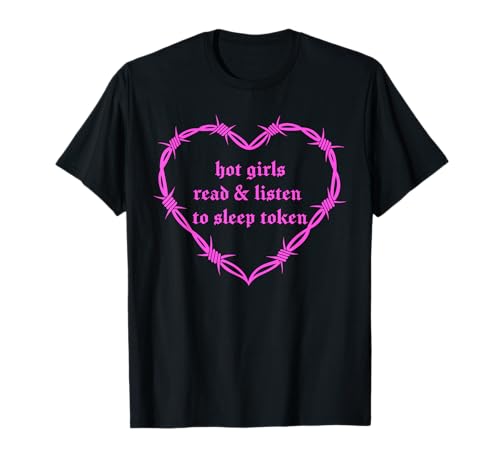 Hot Girls Read & Listen to Sleep Token T-Shirt