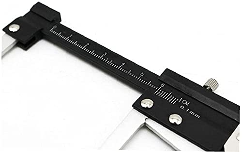 Jauge d'épaisseur 2 en 1 XMING de 0 à 60 mm pour disque de frein et pneu de voiture