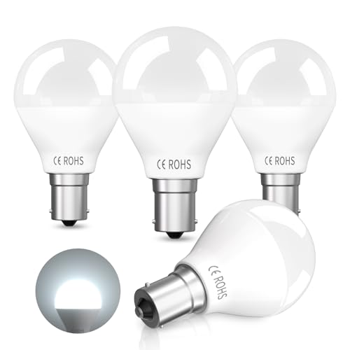 Bonlux 1156 1141 20-99 12�{���g RV ���ϑ� LED �d�� 3W 1383 1139 BA15S �V���O���R���^�N�g �o���l�b�g �o�j�e�B �����p�d�� 5th�z�C�[���L�����p�[ RV �C���e���A�d�� �����F 6000K 4�p�b�N