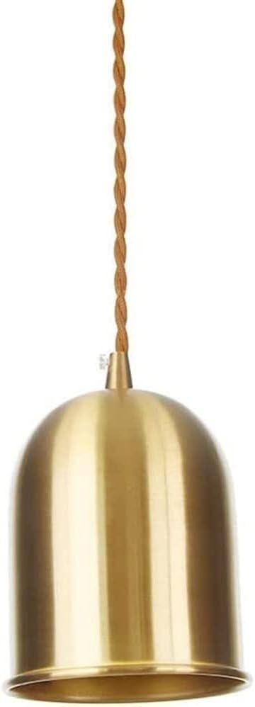 Luz colgante de bronce retro para cuarto de baño 6