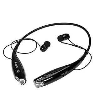 ONSENT HBS-730 Wireless Neckband Bluetooth Earphone Headset Earbuds Portable Magnetic Headphones Handsfree Sports Running Sweatproof for All Smartphones with Noise Cancellation