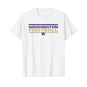 Washington Huskies Football Tackle White Officially Licensed T-Shirt