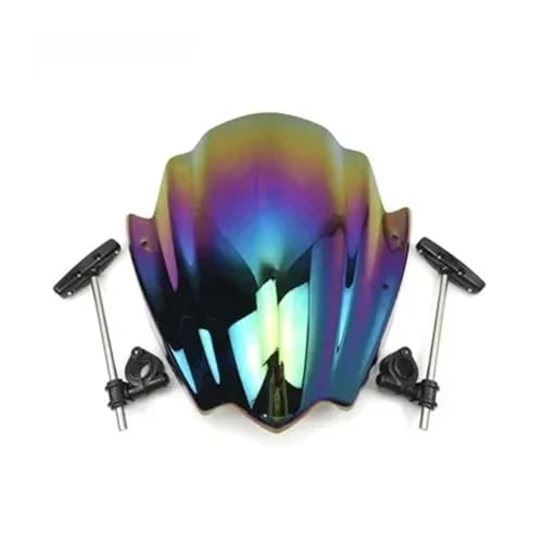 Pare-brise réglable pour moto Suzuki GSR 750 600 400 déflecteur de vent noir