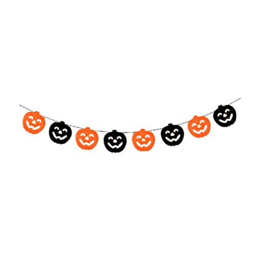 Bannière de fête d'Halloween pour décorer facilement grands espaces suspendre intissé - 8