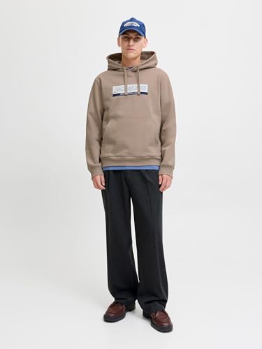 JACK & JONES Jorinwood Block Branding Sweat Hood – Ansicht 3